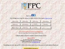 Tablet Screenshot of fpcmag.com